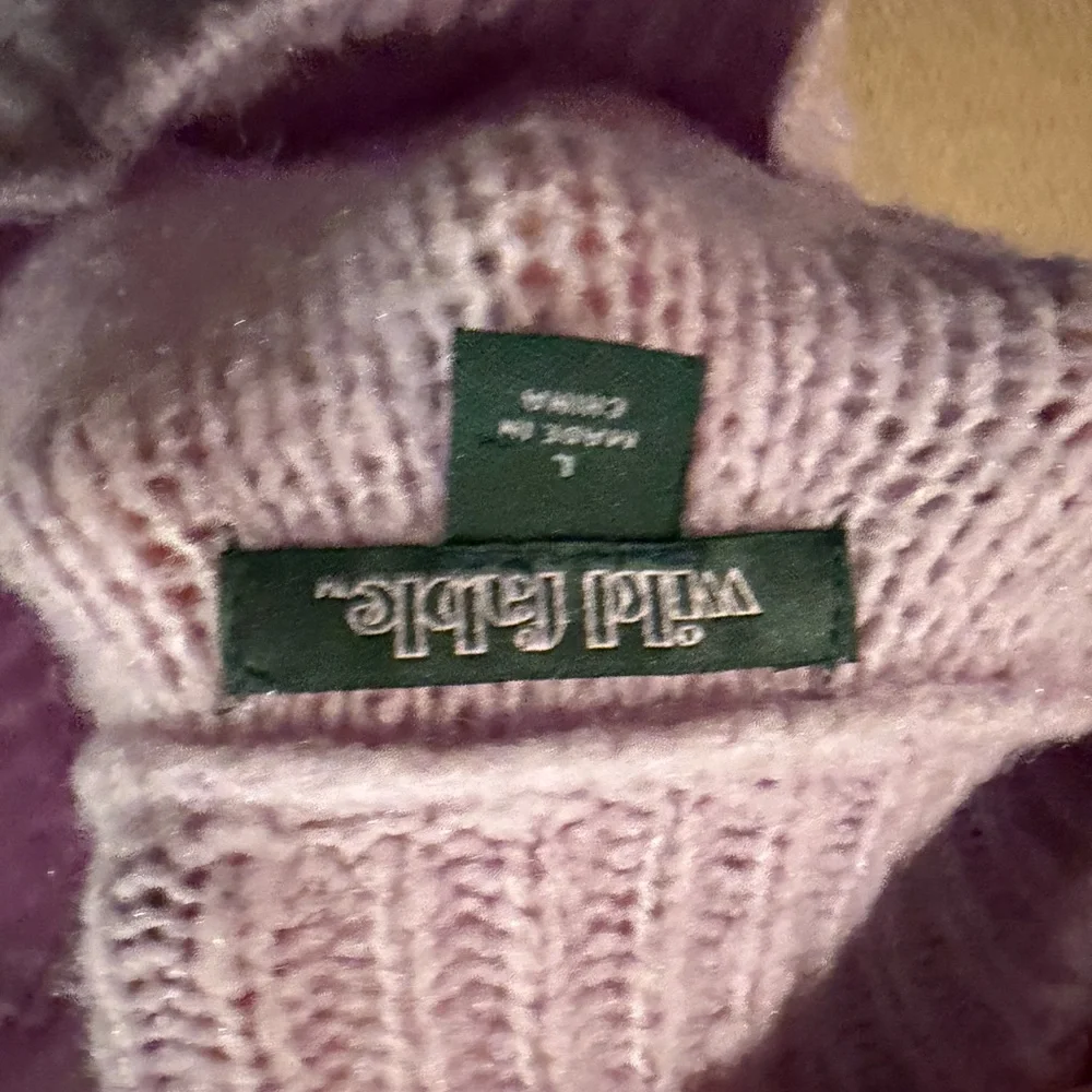 Wild Fable Lavender Ruffle Sweater - Picture 8 of 8